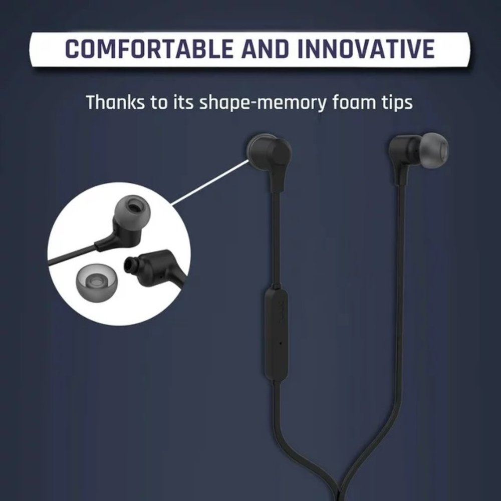 Groove onn In-ear Earphones with Microphone Lightning & Connector Black IPhone